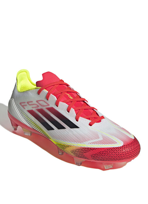 adidas IE1284 F50 PRO FG Beyaz Erkek Krampon - Görsel 4