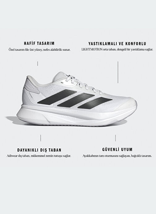 adidas IH8223 DURAMO SL2 W Beyaz Kadın Koşu Ayakkabısı - Görsel 10
