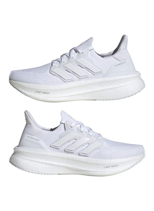 adidas ID8848 ULTRABOOST 5 W Beyaz Kadın Koşu Ayakkabısı - Görsel 10