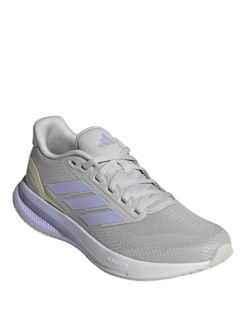 Adidas JI3979 RUNFALCON 5 W Gri Kadın Koşu Ayakkabısı - Görsel 4