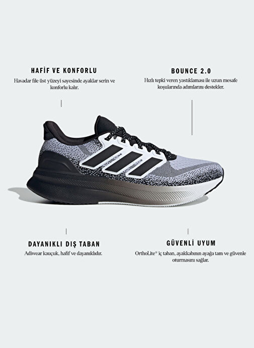 adidas JS2836 ULTRARUN 5 Siyah Erkek Koşu Ayakkabısı - Görsel 11