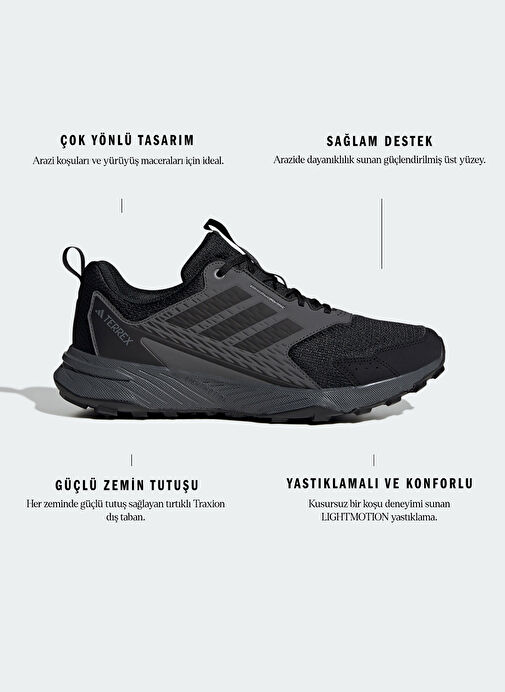 Adidas adidas IH2930 TERREX TRACEFINDER 2 Siyah Erkek Outdoor Ayakkabı | Boyner Siyah - 10. görsel