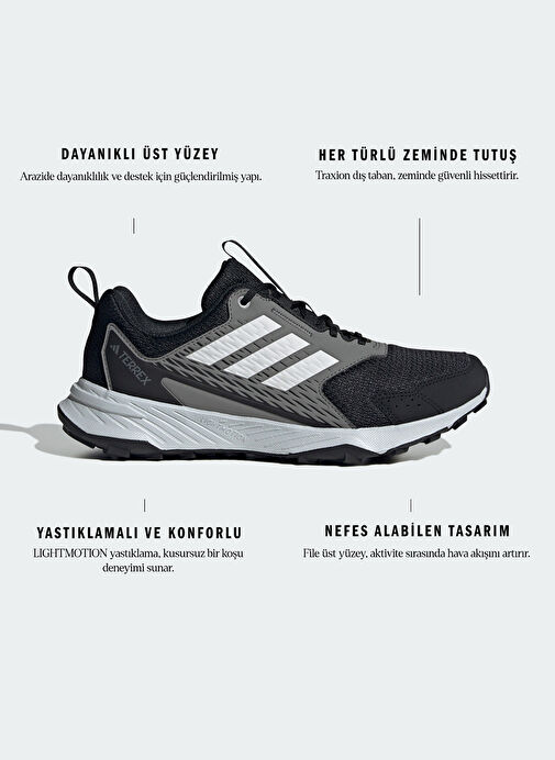 adidas IH2937 TERREX TRACEFINDER 2 W Siyah - Gri Kadın Outdoor Ayakkabı - Görsel 11