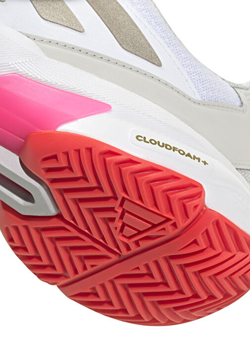 adidas IH2968 CourtJam Control 3 W Beyaz Tenis Ayakkabısı - Görsel 7