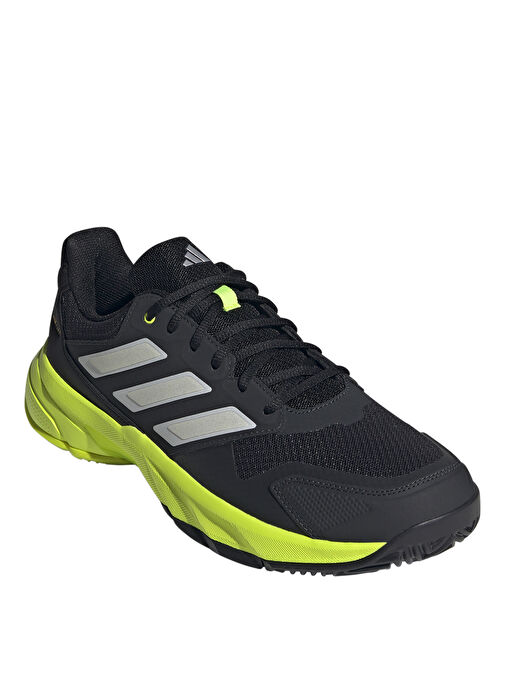 Adidas IH3093 CourtJam Control 3 Siyah Erkek Tenis Ayakkabısı - Görsel 4