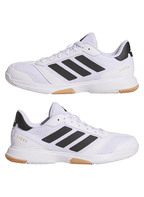 adidas IH8118 Ligra 8 W Beyaz Kadın Voleybol Ayakkabısı - Görsel 10