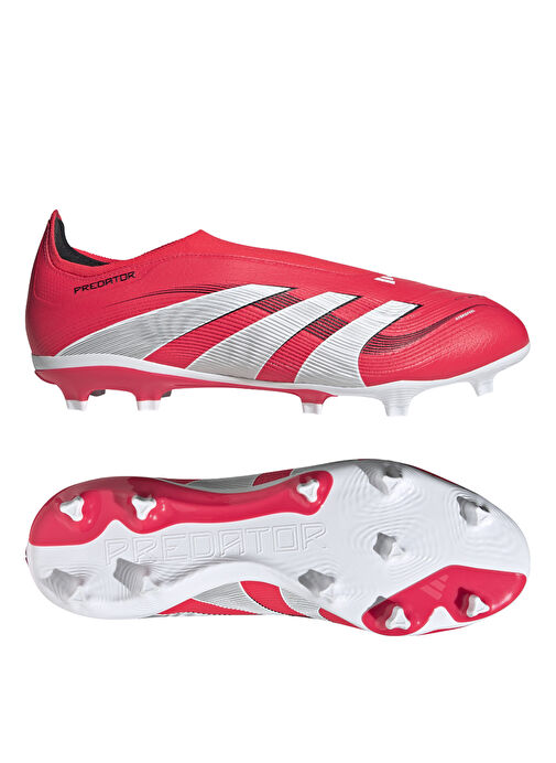 Adidas ID3859 PREDATOR LEAGUE LL FG/MG Kırmızı Erkek Futbol Ayakkabısı - Görsel 11