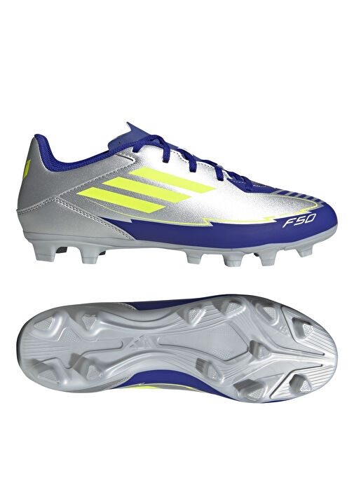 adidas IH0916 F50 CLUB FG/MG MESSI Gri Erkek Futbol Ayakkabısı - Görsel 10