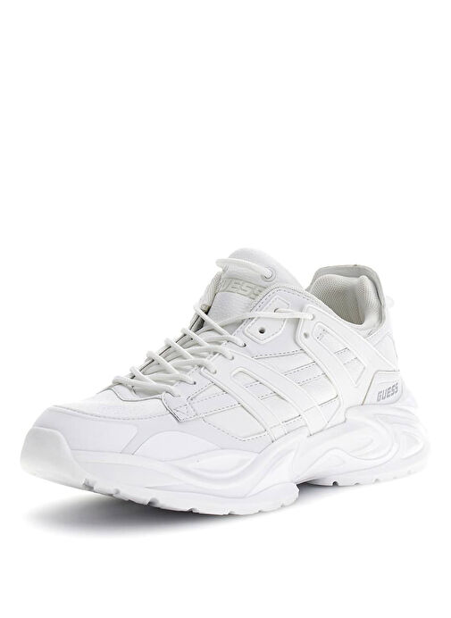 Guess Beyaz Erkek Sneaker BELLUNO LOW - Görsel 2