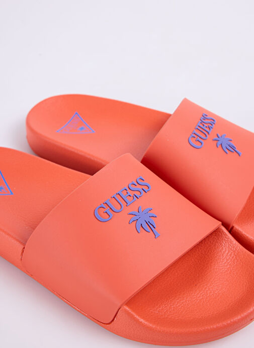 Guess Turuncu Erkek Plaj Terliği SLIDES PALMA - Görsel 6
