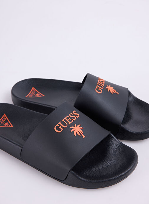 Guess Siyah Erkek Plaj Terliği SLIDES PALMA - Görsel 6