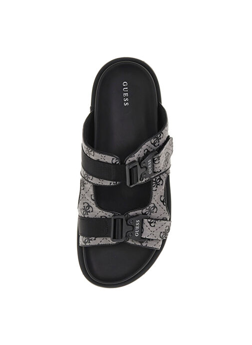 Guess Gri Erkek Sandalet BAHAMAS - Görsel 5