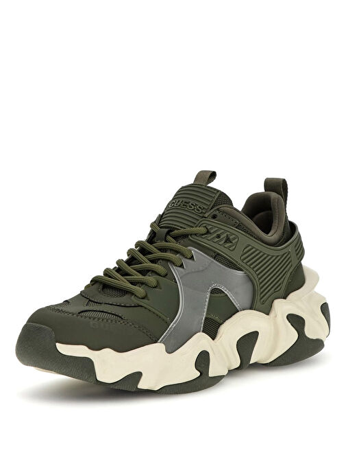 Guess Haki Erkek Sneaker CESI - Görsel 2