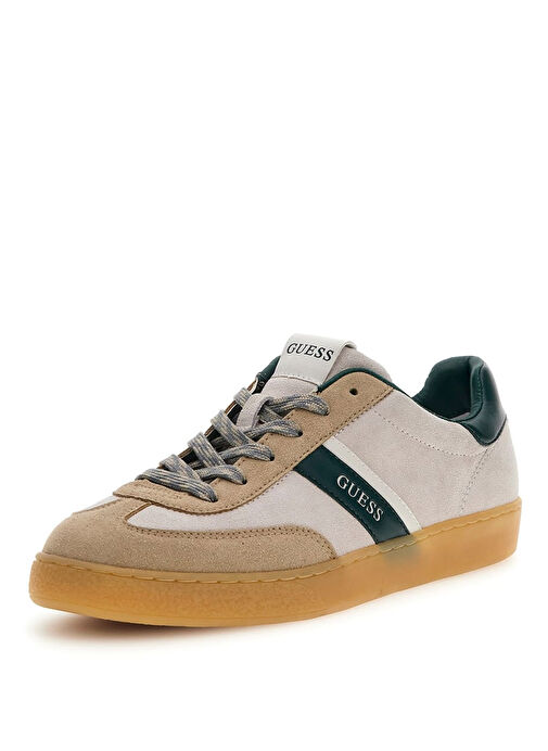 Guess Beyaz Erkek Deri Sneaker NOLA III - Görsel 2