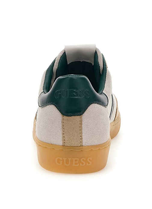 Guess Beyaz Erkek Deri Sneaker NOLA III - Görsel 4