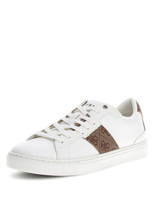 Guess Beyaz - Kahverengi Erkek Sneaker TODI - Görsel 2
