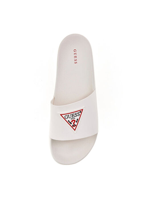 Guess Beyaz Erkek Terlik TOKYOT - Görsel 5