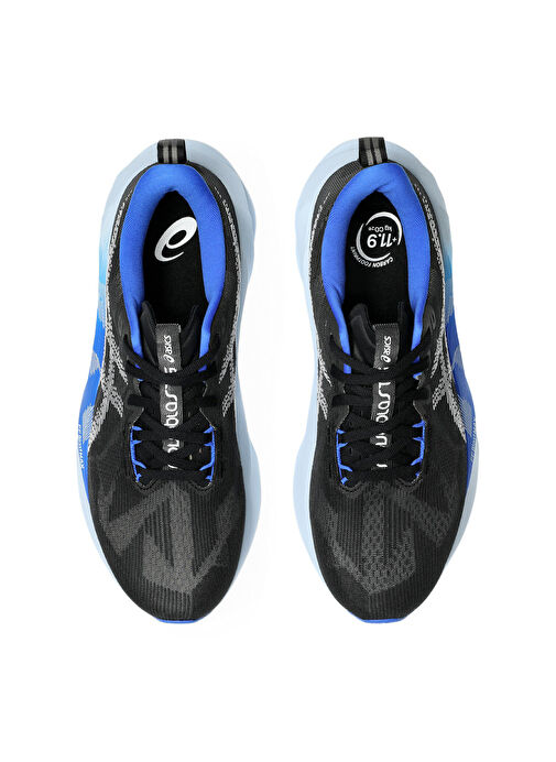 Asics 1011B974-001 NOVABLAST 5 Siyah - Mavi Erkek Koşu Ayakkabısı - Görsel 8