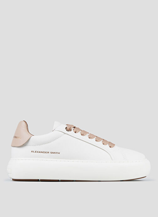 Alexander Smith Beyaz Kadın Deri Sneaker ASBBSOW3563WNU - Görsel 2
