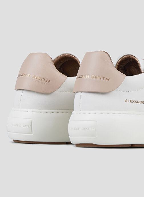 Alexander Smith Beyaz Kadın Deri Sneaker ASBBSOW3563WNU - Görsel 5