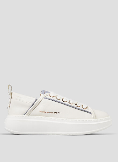 Alexander Smith Beyaz Kadın Deri Sneaker ASBBWYW0076WLF - Görsel 2