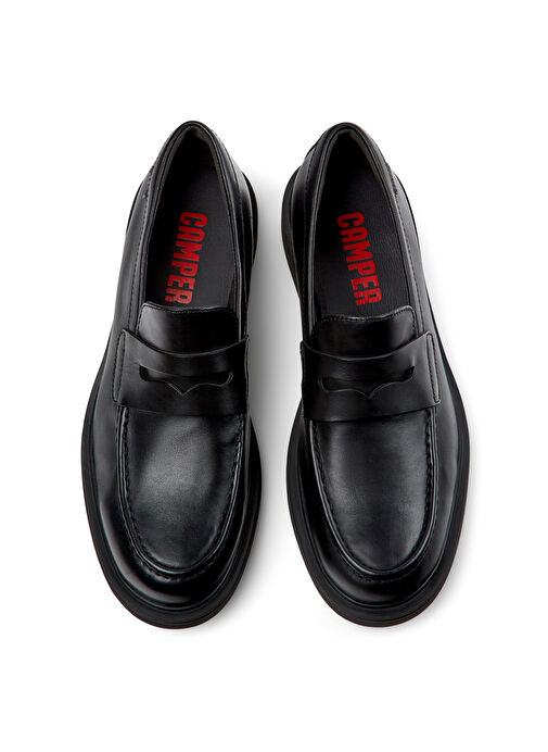 Camper Siyah Erkek Deri Klasik Ayakkabı NORMAN - Görsel 3
