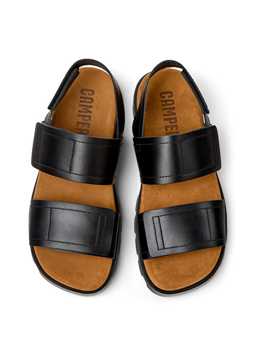 Camper Siyah Erkek Deri Sandalet K100777-011 - Görsel 3