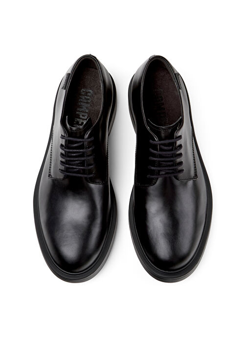 Camper Siyah Erkek Deri Günlük Ayakkabı DEAN - Görsel 4