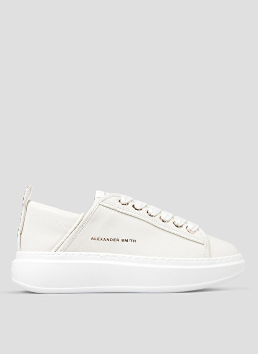 Alexander Smith Beyaz Kadın Deri Sneaker ASBBWYW0076TWT - Görsel 2