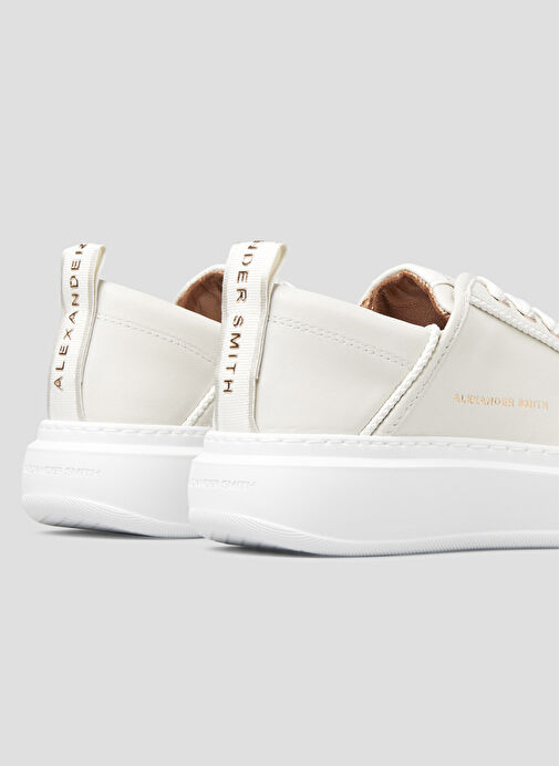 Alexander Smith Beyaz Kadın Deri Sneaker ASBBWYW0076TWT - Görsel 6