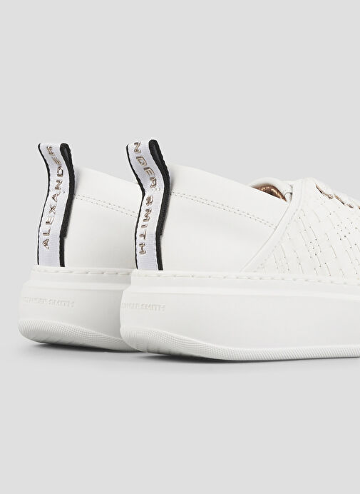 Alexander Smith Beyaz Kadın Deri Sneaker ASBBWYW0410TWT - Görsel 5