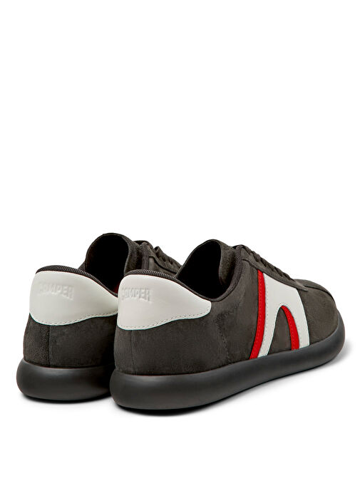 Camper Koyu Gri Erkek Deri Günlük Ayakkabı PELOTAS SOLLER - Görsel 5