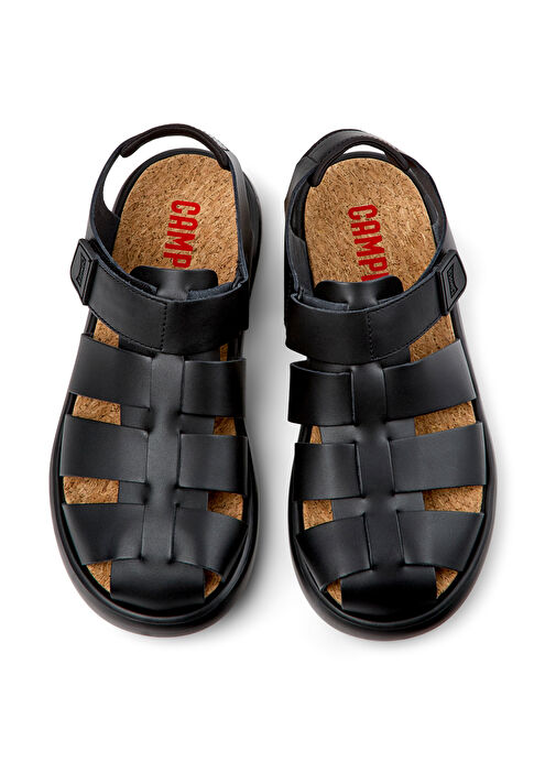 Camper Siyah Erkek Sandalet PELOTAS FLOTA SANDAL - Görsel 3