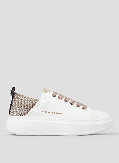 Alexander Smith Beyaz Kadın Deri Sneaker ASBBWYW0507WNU - Görsel 2
