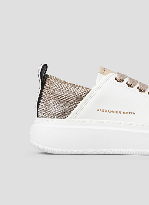 Alexander Smith Beyaz Kadın Deri Sneaker ASBBWYW0507WNU - Görsel 5