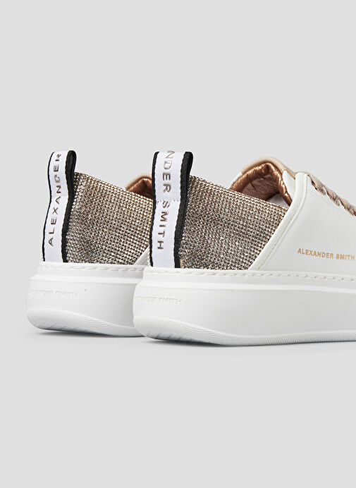 Alexander Smith Beyaz Kadın Deri Sneaker ASBBWYW0507WNU - Görsel 6