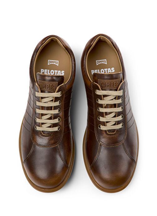 Camper Kahve Erkek Deri Günlük Spor Ayakkabı PELOTAS ARİEL - Görsel 3