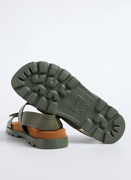 Camper Haki Erkek Deri Sandalet BRUTUS SANDAL - Görsel 5