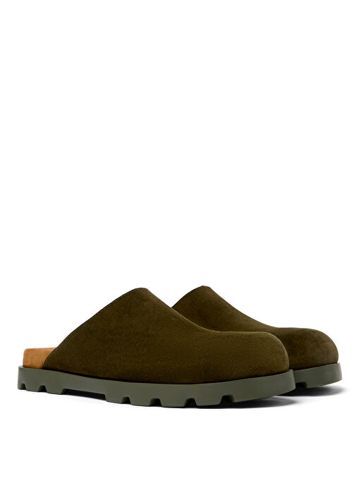 Camper Haki Erkek Deri Terlik K100906-009 - Görsel 5