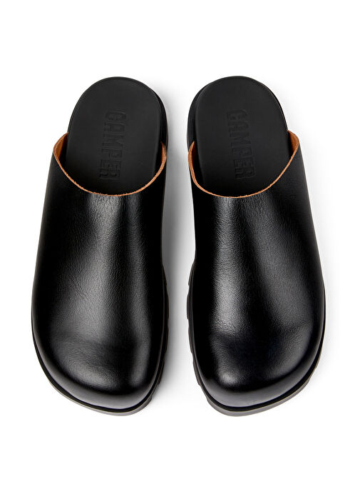 Camper Siyah Erkek Deri Terlik BRUTUS SANDAL - Görsel 3