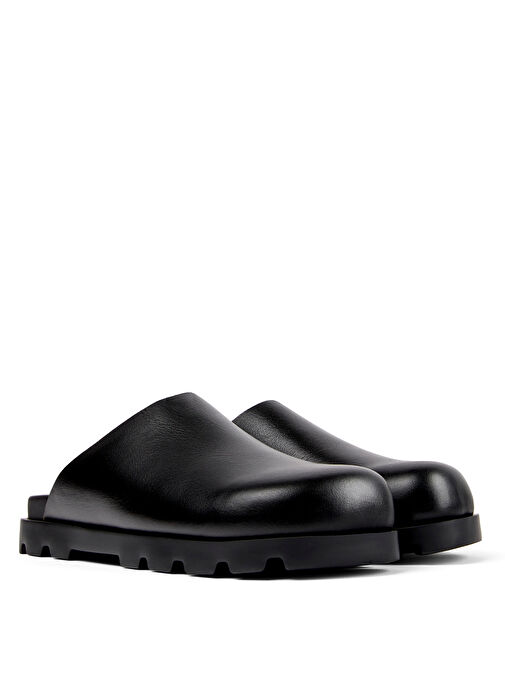 Camper Siyah Erkek Deri Terlik BRUTUS SANDAL - Görsel 4