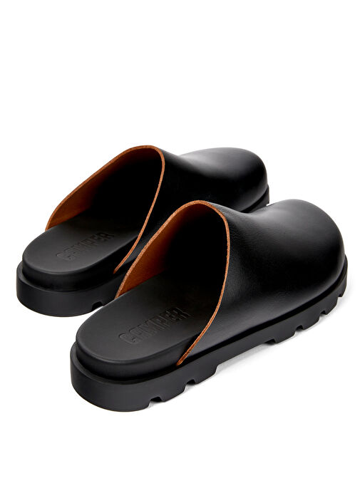 Camper Siyah Erkek Deri Terlik BRUTUS SANDAL - Görsel 5