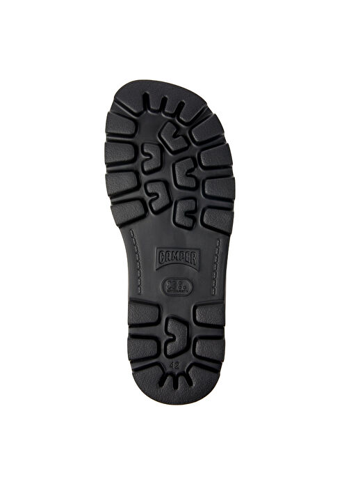 Camper Siyah Erkek Deri Terlik BRUTUS SANDAL - Görsel 6