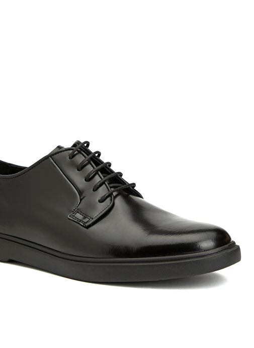 Divarese Siyah Erkek Deri Günlük Ayakkabı 18-104-A-5SS - Görsel 7