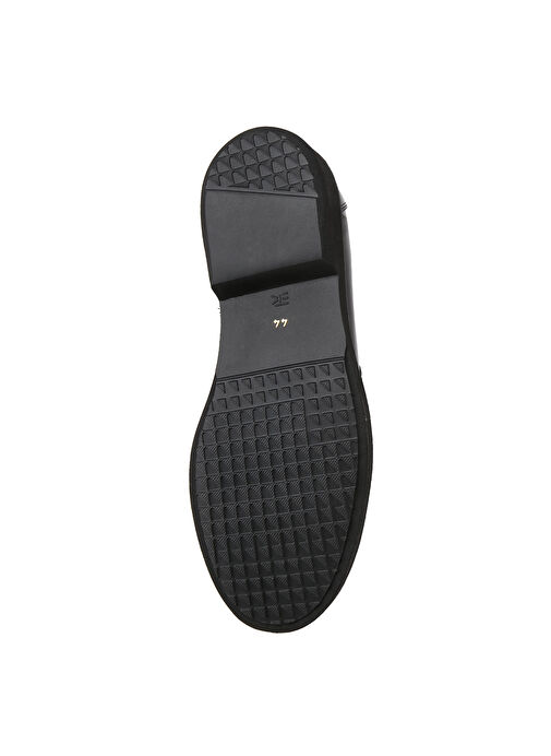 Divarese Siyah Erkek Deri Klasik Ayakkabı XDEL-2-A-5SS - Görsel 6