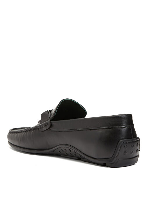 George Hogg Siyah Erkek Deri Günlük Ayakkabı 10269-4SS - Görsel 4