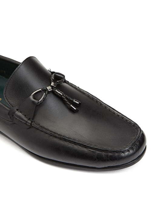 George Hogg Siyah Erkek Deri Günlük Ayakkabı 10269-4SS - Görsel 7