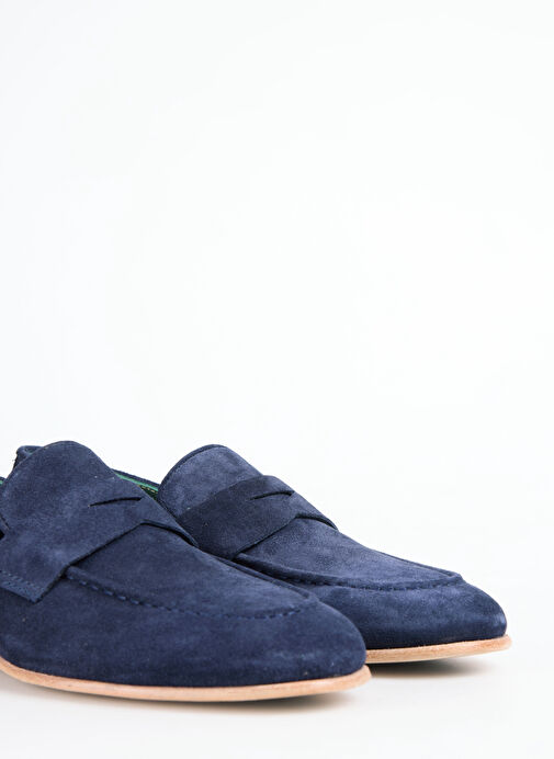 George Hogg Lacivert Erkek Süet Klasik Ayakkabı XGEL-7-S-5SS - Görsel 6