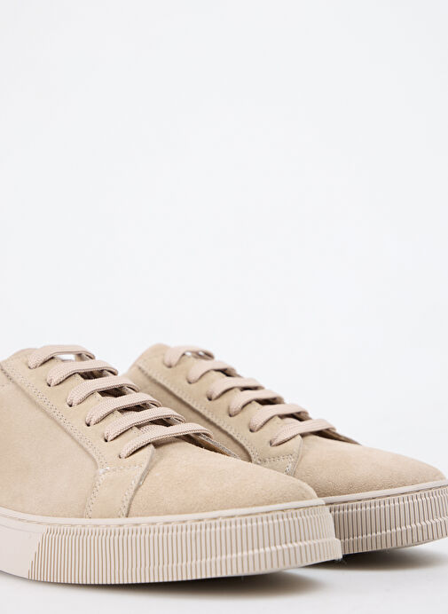 George Hogg Bej Erkek Süet Sneaker 10-76-S-5SS - Görsel 6