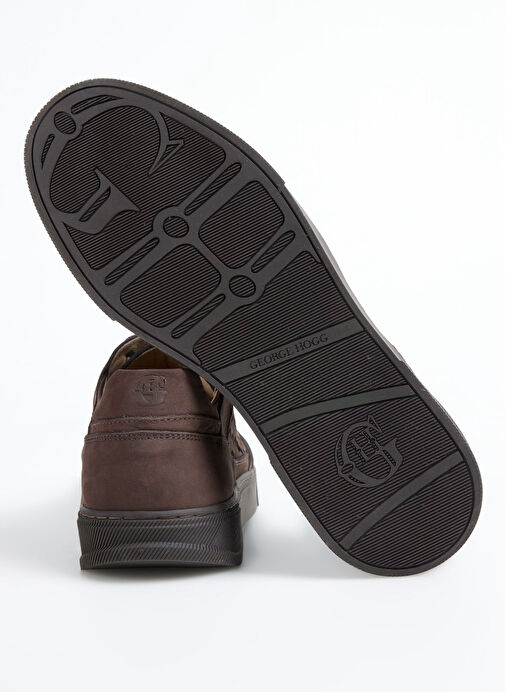 George Hogg Kahverengi Erkek Deri Sneaker 18-165-ND-5SS - Görsel 5